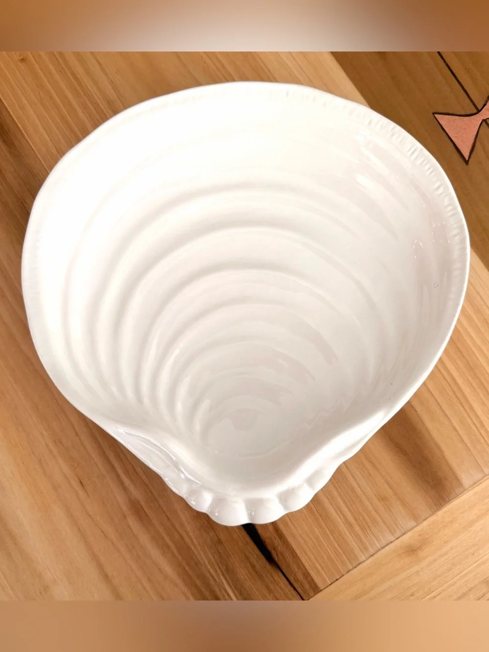 Shell Serving Plate - Pottery Barn, 9.5 inches